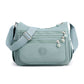 👜🌿 Nylonowa torba crossbody z wieloma kieszeniami — lekka, wodoodporna, idealna na każdą przygodę