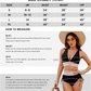💖Лятна разпродажба 2026 - 49% ОТСТЪПКА👙Бикини комплект с висока талия, контрол на корема и цветни блокове