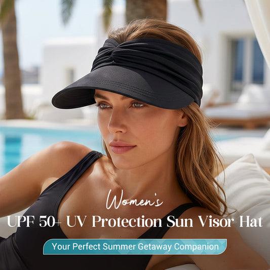 Damski kapelusz z daszkiem z ochroną UV UPF 50+ ☀️🧢