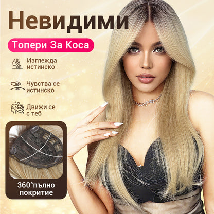 💇‍♀️Topper Многопластови прически с бретон за жени с разредена коса