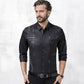 👔✨ Elegancka Męska Koszula bez Prasowania – Cienka, Gładka, Wzorzysta | M–4XL 🖤