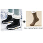 【EU36-42】❄️Zimowe damskie buty z PU z bawełnianą wyściółką i polarową podszewką