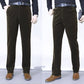 Мъжки разтегливи велурени прави дълги панталониorduroy Straight Long Pants