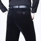 Мъжки разтегливи велурени прави дълги панталониorduroy Straight Long Pants