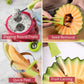 🥝Лятна гореща продажба🍉 Нож за плодове 4 в 1（304Изграждане от неръждаема стомана）