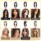 💇‍♀️Topper Многопластови прически с бретон за жени с разредена коса