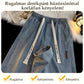 【M-4XL】👖Férfi laza, egyenes fazonú farmernadrág – Kényelmes és kényelmes