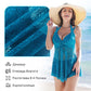 ⛱️ S-3XL 🩱 Комплект плувен костюм и къси панталони с V-образно деколте от дантела 🌊