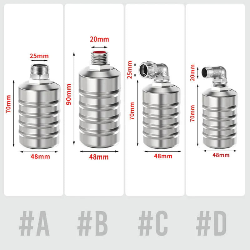 💧 Автоматичен поплавъчен клапан за нивото на водата