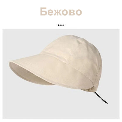 👒UV слънчева шапка за голо лице