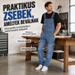 🔥Akciós - Férfi klasszikus szabású farmeroverall