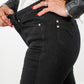 🔥 HOT SALE ！！！👖 Tummy Control Cuffed Slim Fit Jeans