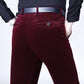 Мъжки разтегливи велурени прави дълги панталониorduroy Straight Long Pants