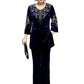 【🥰Przygotowania do mroźnej zimy】Elegancki aksamitny damski garnitur