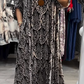 🔥💖[M-4XL] Модна рокля с щампа