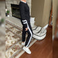 🔥Damski 2-częściowy dres z kołnierzem typu crewneck w stylu color-block