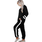 🔥Damski 2-częściowy dres z kołnierzem typu crewneck w stylu color-block
