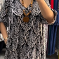 🔥💖[M-4XL] Модна рокля с щампа