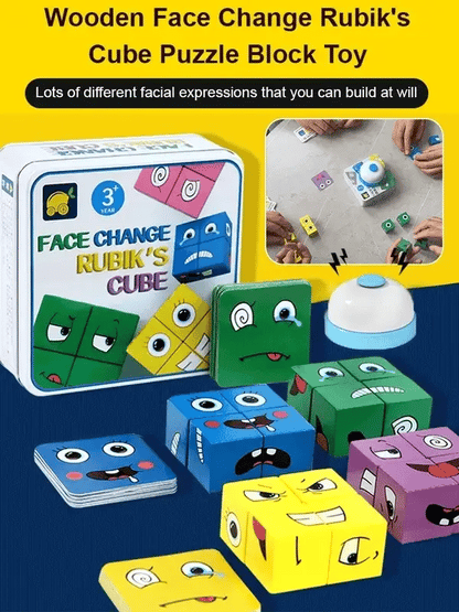 5D пъзел семейна игра променящи се лица