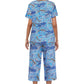 🌸2025 Hot Sale 50% OFF⏳Women's Printed Top & Pants Sleepwear Set