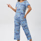 🌸2025 Hot Sale 50% OFF⏳Women's Printed Top & Pants Sleepwear Set