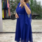 ✨Дамска елегантна рокля с V-образно деколте👗