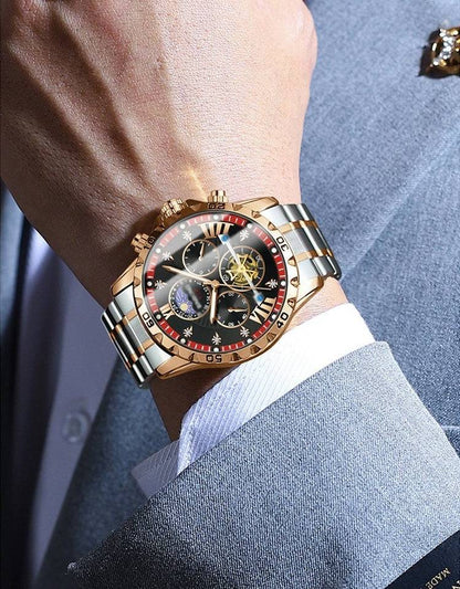 ⌚💧 Нов водоустойчив автоматичен механичен ръчен часовник