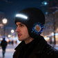 Презареждаема LED фенерче за глава с Bluetooth-съвместима капачка