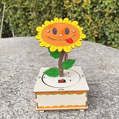 3D стерео пъзел дървена играчка