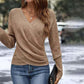 💥Last Day Special Sale 60% OFF🎁Women's Elegant Casual V-Neck Knit Top