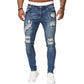 👖 Férfi stílusos, szakadt skinny farmer ✨