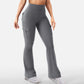 ✨ Flattering Freedom | Women's High-Waist Flare Yoga Cargo Pants