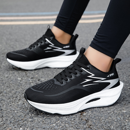 Бегови обувки с амортизация и дишаща мрежеста горна част