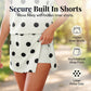 Women's Playful Polka Dot Top and Skort Set