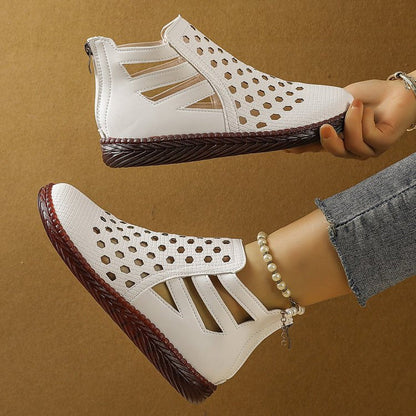 Дамски дишащи плоски обувки с ажурен дизайн👟😍