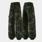 😎😍Дамски ежедневни камуфлажни панталони с връзка⛺️
