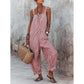 👗 50% OFF NOW! 🏝️ Women's Casual Striped Spaghetti Strap Jumpsuit – Lightweight, flowy & breezy – perfect for beach days, summer parties or travel – effortless chic 🌊