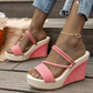 👡🔥 Women's High-Heeled Wedge Sandals✨✅