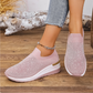 👟Дамски обувки с кристали и пеперуди, тип "slip-on" - Блестете с всяка стъпка ✨