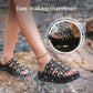 Multi-Strap Platform Beach Slides for Women