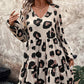 🔥New Arrivals & Best Sellers-Women's Flowy Leopard Print V-Neck Dress