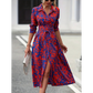 👗 50% ОТСТЪПКА СЕГА! 🌈 Многоцветна риза-рокля с щампа – мека и дишаща – идеална за лято, плаж или ежедневни дни – жива и лесна за носене ✨🌸