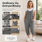 Női spagettipántos overall jumpsuit