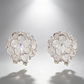 📢📢50% OFF !! ⏰Elegant Sparkling Floral Stud Earrings