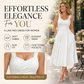 👗✨ Дамска елегантна рокля с V-деколте и джобове – A-линия, S–5XL 👝