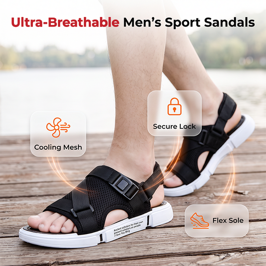 👟🌿Мъжки дишащи сандали с отворени пръсти — леки, удобни, спортни🌟