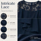 🌸👗✨ LIMITED TIME 50% OFF! Women’s Elegant Plus Size Lace Tiered Midi Dress – Breathable Chiffon, Flattering High Waist and Occasion Ready Style
