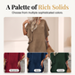 Women's Solid Color V-Neck Ruffle-Sleeve Short Dress