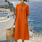 Women's Summer Casual Button Dress