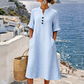 Women's Summer Casual Button Dress